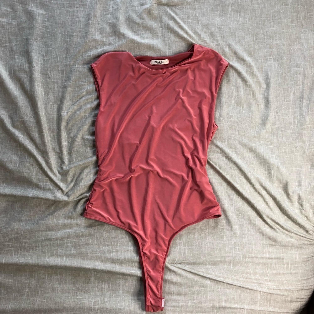 NEW Seamless  salmon colored Bodysuit